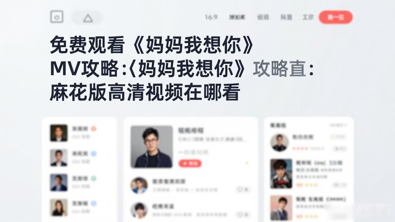 妈想你了看了让人心酸_妈妈我想你国产MV免费观看麻花_播放妈妈想你电影