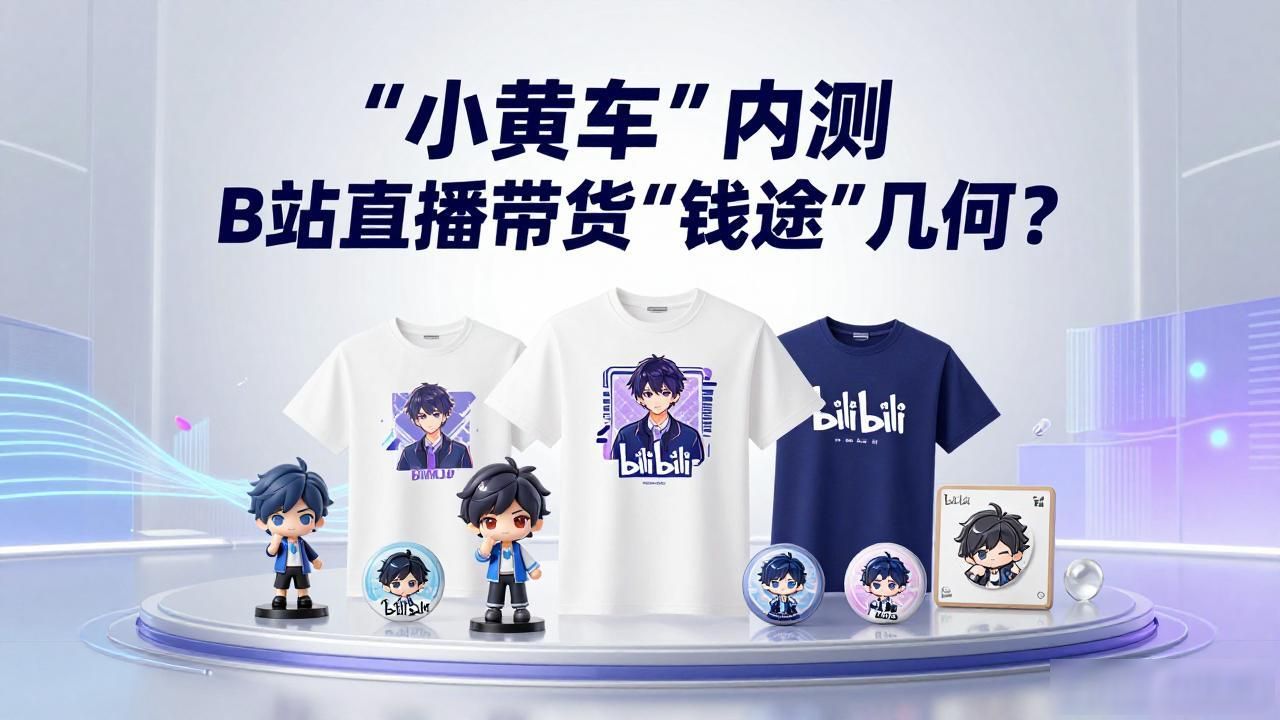 小黄车B站_B站二次元直播带货发展前景_B站小黄车直播带货内测