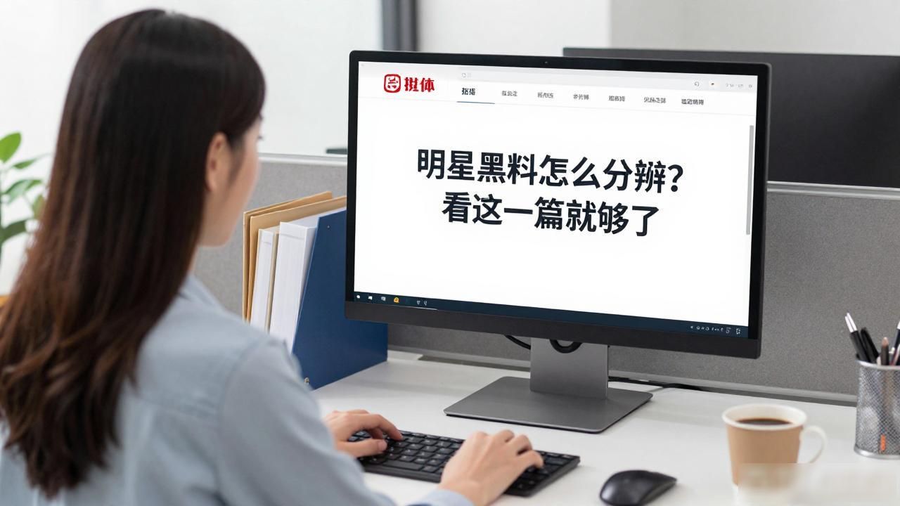 明星黑料太多？明星黑料怎么分辨？看这一篇就够了