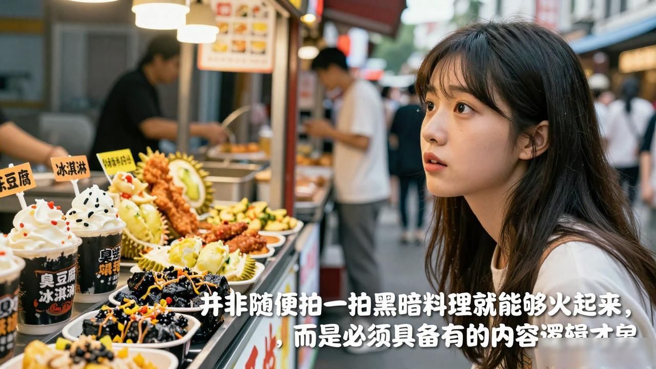 黑暗料理界秘技_黑暗料理界首领_北海做黑暗料理的网红,